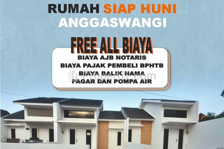 Dijual Rumah Siap Huni SHM Free Biaya-Biaya dekat SMP N2 Buduran Sidoarjo - Taman Puspa Anggaswangi