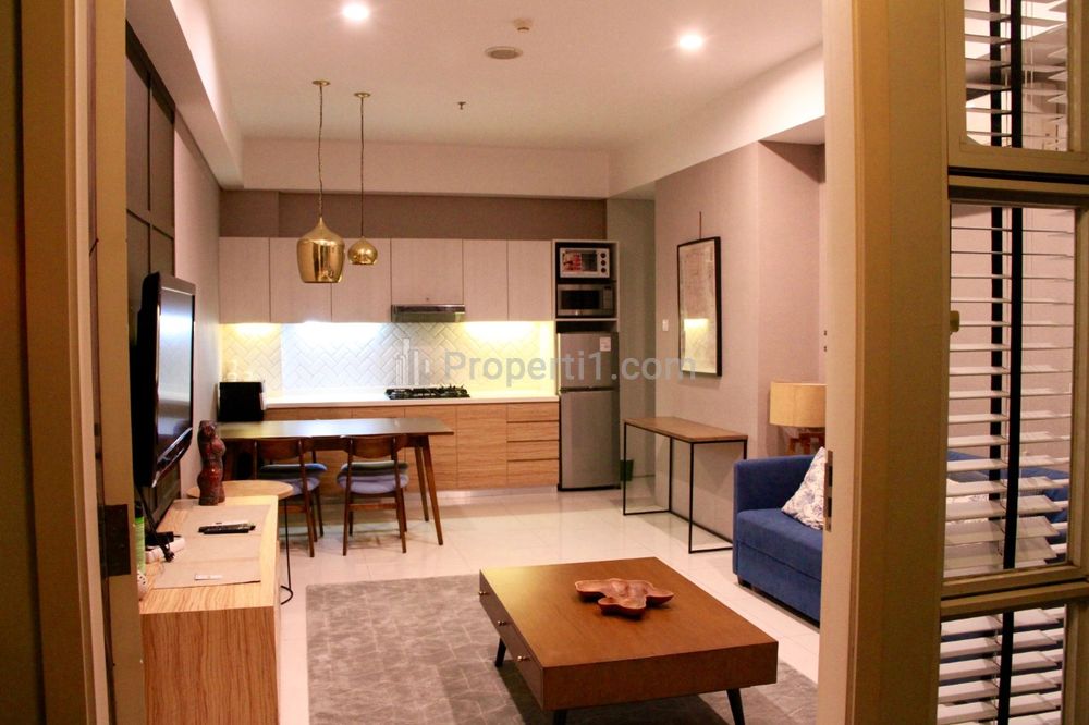 Dijual Apartemen 1 Park Residence Gandaria Jakarta Selatan - Good Unit 2BR Fully Furnished