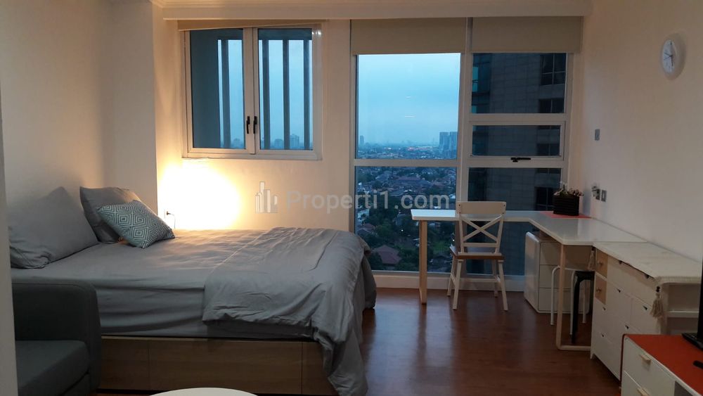 Sewa Apartemen Kemang Village Residence Jakarta Selatan Type Studio Furnished