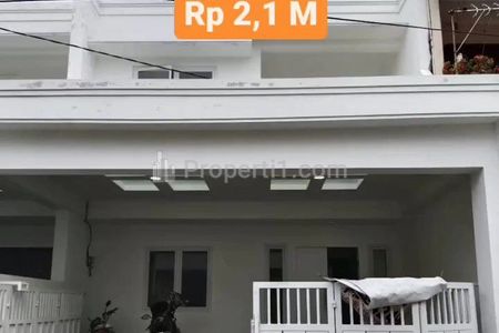 Dijual Rumah Baru 2 Lantai dalam Komplek di Pondok Kelapa Duren Sawit Jakarta Timur