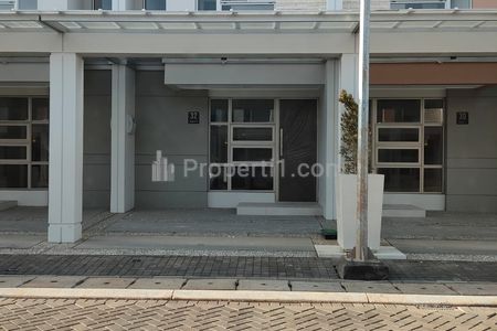 Disewakan Rumah 2 Lantai di Cluster Scarlet 3 PIK 2 - 2 Kamar Unfurnished