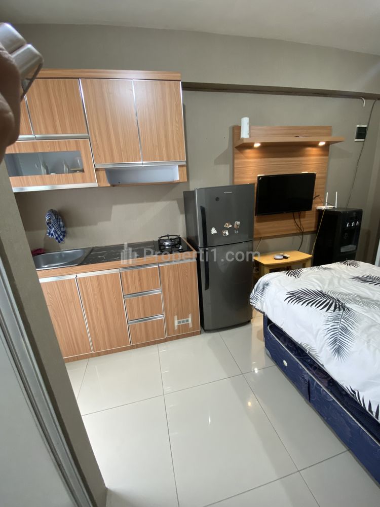 Jual Murah Apartemen Green Pramuka City Type Studio Full Furnished Lantai Rendah