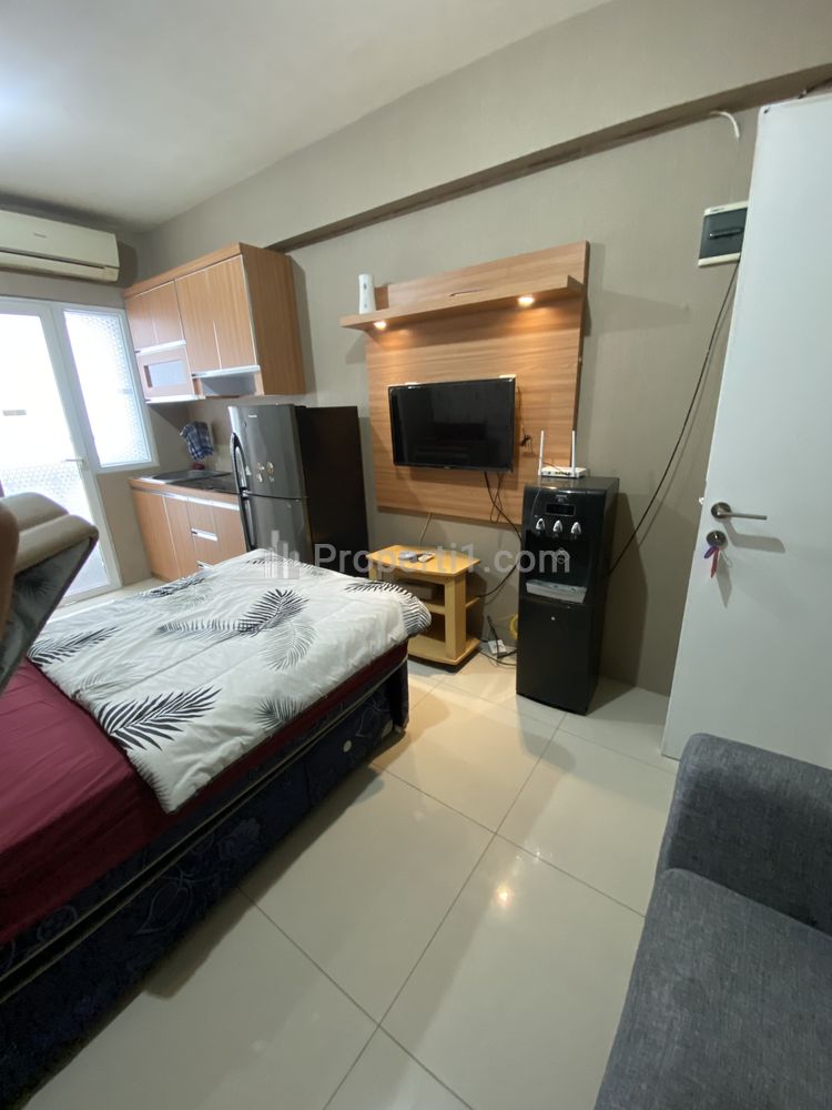 Jual Murah Apartemen Green Pramuka City Type Studio Full Furnished Lantai Rendah