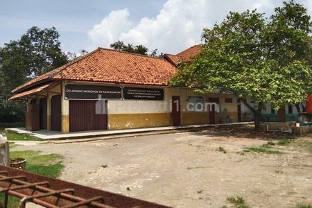 Dijual Tanah dan Rumah Pondok untuk Usaha di Pinggir Jalan Syeh Quro Telagasari Karawang