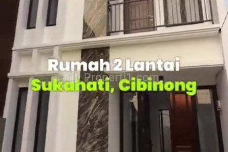Jual Rumah Ready 2 Lantai Tanah Luas di Cibinong Bogor