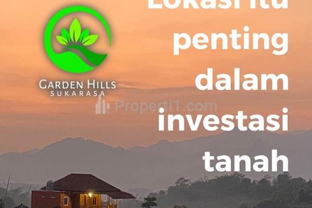 Dijual Tanah Kavling Murah di Daerah Bogor Timur - Garden Hills