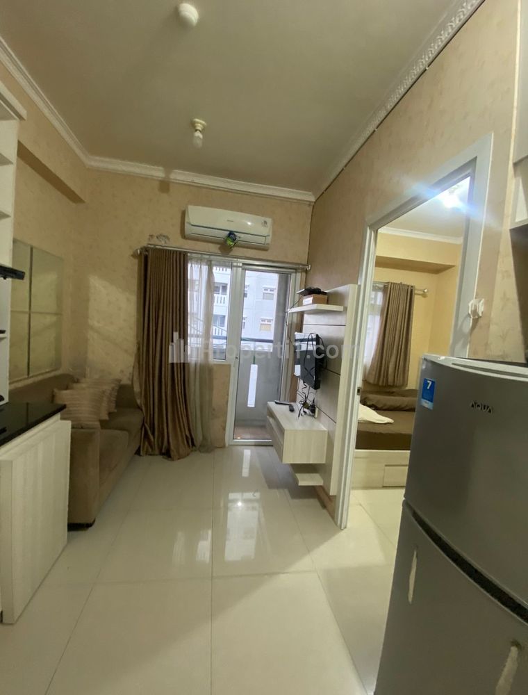 Disewakan Tahunan Apartment The Green Pramuka City Tower Mall Tipe 2 BR Furnished, Harga Terbaru Murah