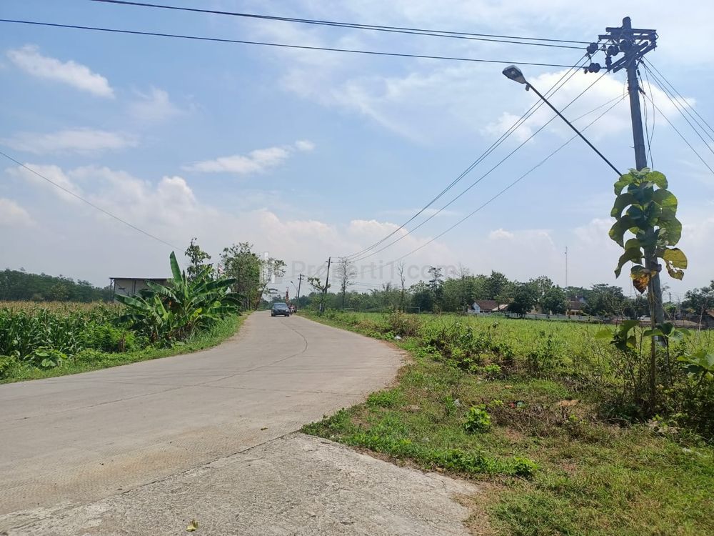 Dijual Tanah Zona Industri Luas 4,5 Hektar di Sukoharjo Jawa Tengah