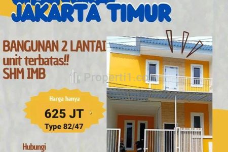 Dijual Rumah Ready Stock 2 Lantai Residence Cilangkap Cipayung Jakarta Timur