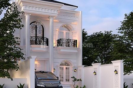 Jual Rumah 2 Lantai Mewah Design American Klasik di Jagakarsa Jakarta Selatan