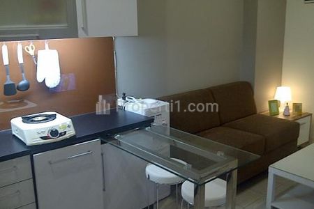 Jual Apartemen The Green Pramuka City Tower Chrysant 2 Kamar Furnished 