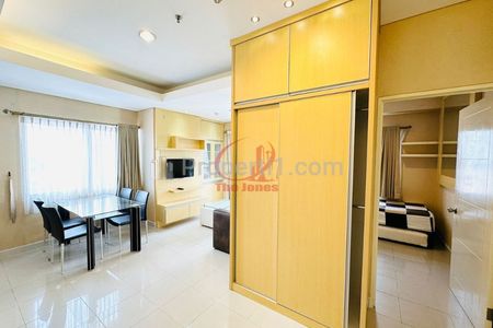 Sewa Apartemen Cosmo Terrace Thamrin City - 2 BR Full Furnish, dekat Mall Grand Indonesia - Kode 0120