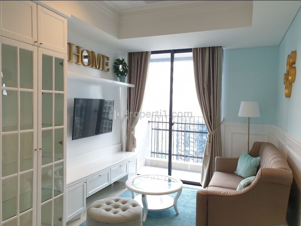 Sewa Apartment Casa Grande Residence Phase II Tower Chianti - 2+1 BR Furnished Luas 74 m2