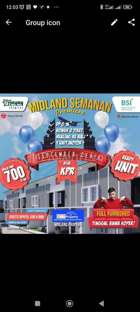 Dijual Hunian Baru 2 Lantai di Perumahan Midland Semanan Premiere, Kalideres, Jakarta Barat