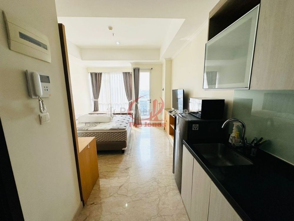 Sewa Apartemen Menteng Park Cikini Type Studio Full Furnished, dekat Taman Ismail Marzuki - Kode 0130