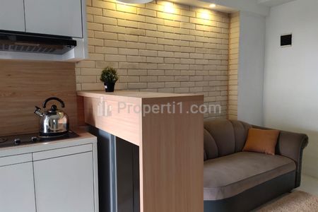 Dijual Apartemen The Green Pramuka City Tower Chrysant - 2BR Furnished