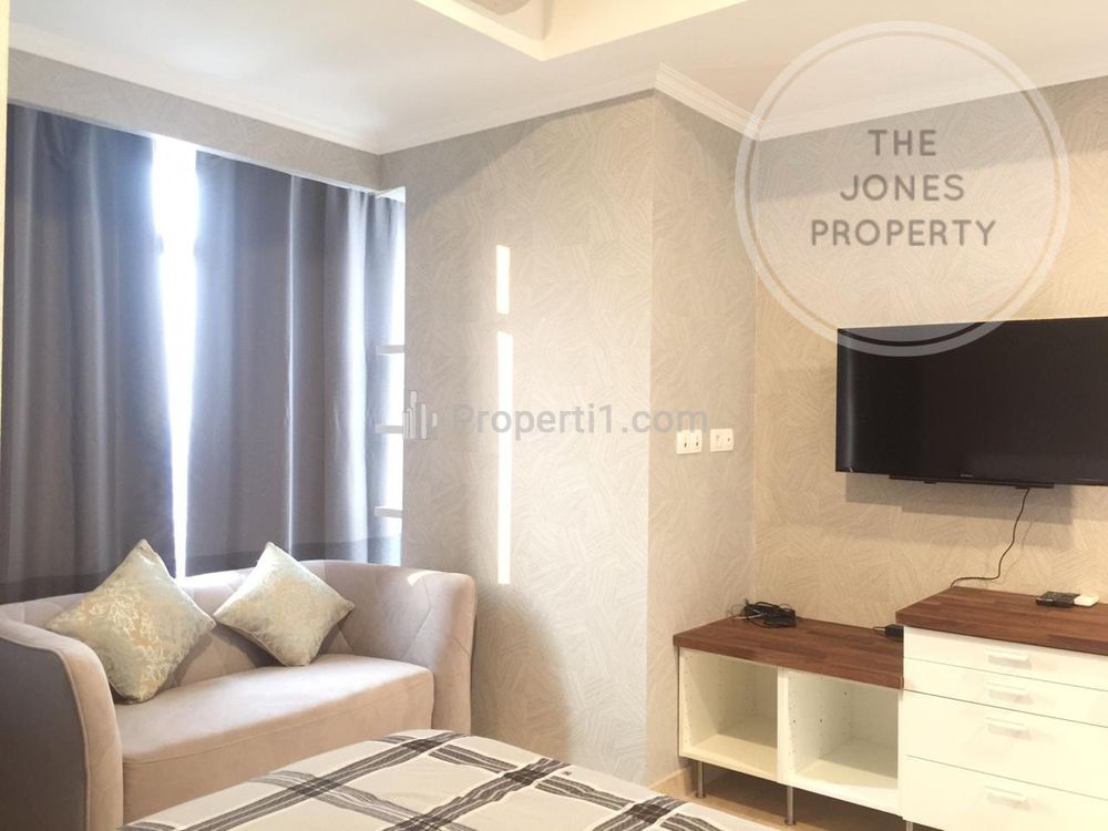 Disewakan Apartemen Menteng Park Tipe 1 BR Full Furnished dekat Taman Ismail Marzuki - Kode 0125
