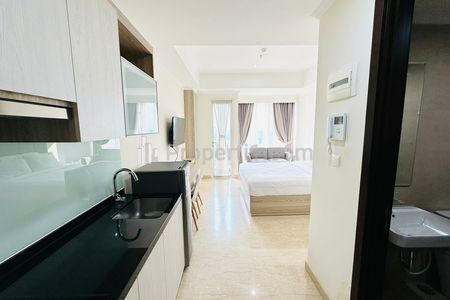 Sewa Apartemen Menteng Park Tower Sapphire Type Studio Full Furnished, dekat RSCM - Kode 0135