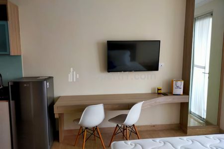 Sewa Apartemen Menteng Park Cikini Type Studio Full Furnished, dekat Taman Ismail Marzuki - Kode 0136