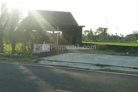 Dijual Tanah Tegalan Sudah Kering di Jalan Parangtritis Patalan, Jetis, Bantul, Yogyakarta - Jalur Wisata, dekat Rumah Sakit, Bagus untuk Usaha