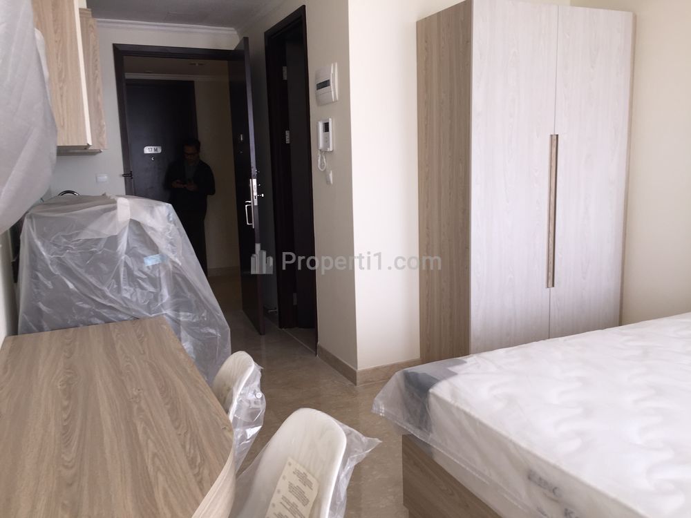 Sewa Apartemen Menteng Park Studio Full Furnished, dekat Taman Ismail Marzuki - Kode 0144