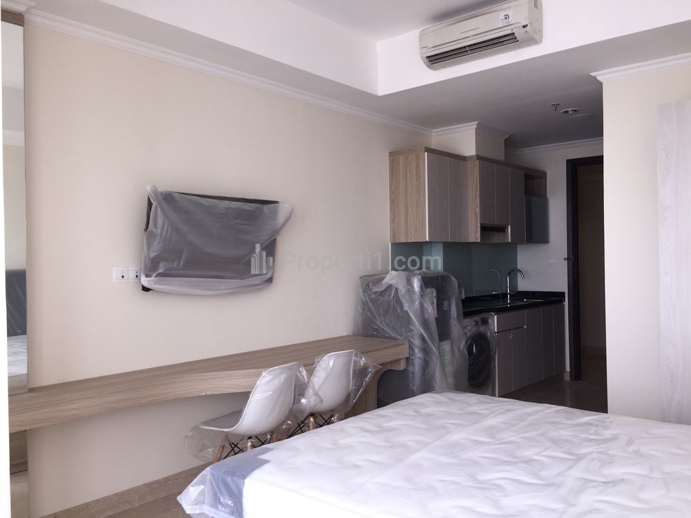 Sewa Apartemen Menteng Park Studio Full Furnished, dekat Taman Ismail Marzuki - Kode 0144