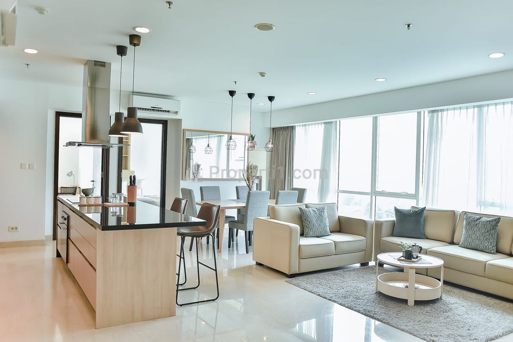 Jual Apartemen Setiabudi Sky Garden 3+1 BR Luas 155m2, Kuningan Jakarta Selatan