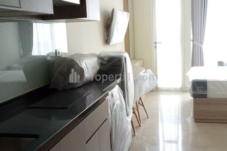 Sewa Apartemen Menteng Park Studio Full Furnished, dekat Taman Ismail Marzuki - Kode 0159