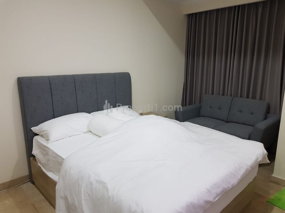 Apartemen Menteng Park Disewakan di Jakarta Pusat - Studio Full Furnished, dekat Taman Ismail Marzuki - Kode 0158