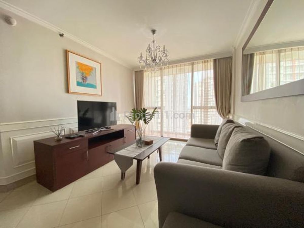 Disewakan Apartemen Taman Rasuna - 2 BR Full Furnished, dekat Pasar Festival Kuningan dan Mall Kota Kasablanka - Kode 0152