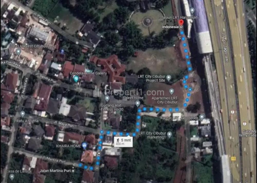 Jual Tanah Kosong Strategis di Komplek IPTN Harjamukti, Depok, Jawa Barat