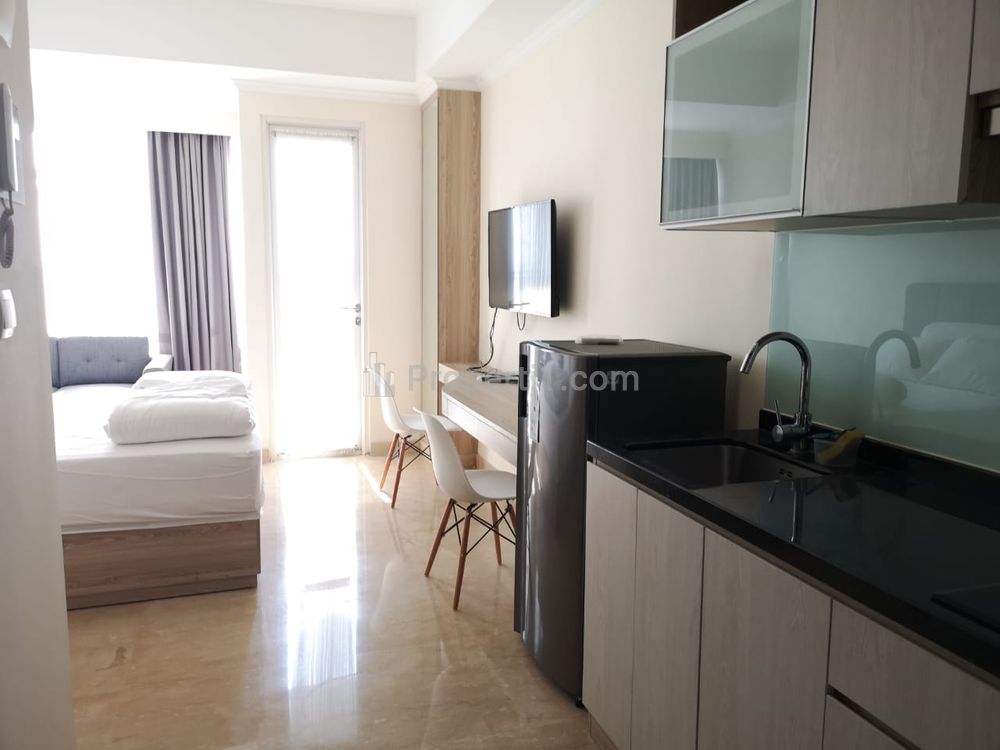 Sewa Apartemen Menteng Park Type Studio Full Furnished, dekat Taman Ismail Marzuki - Kode 0168