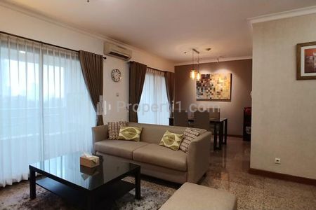 For Rent 3 BR Furnished at Pavilion Sudirman Apartment, Tanah Abang, Central Jakarta