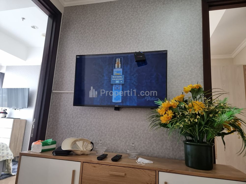 Sewa Apartemen Menteng Park Cikini - 2 Bedroom Full Furnished, dekat Taman Ismail Marzuki - Kode 0177