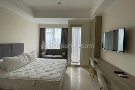 Sewa Apartemen Menteng Park Tipe Studio Full Furnished, dekat Taman Ismail Marzuki - Kode 0186
