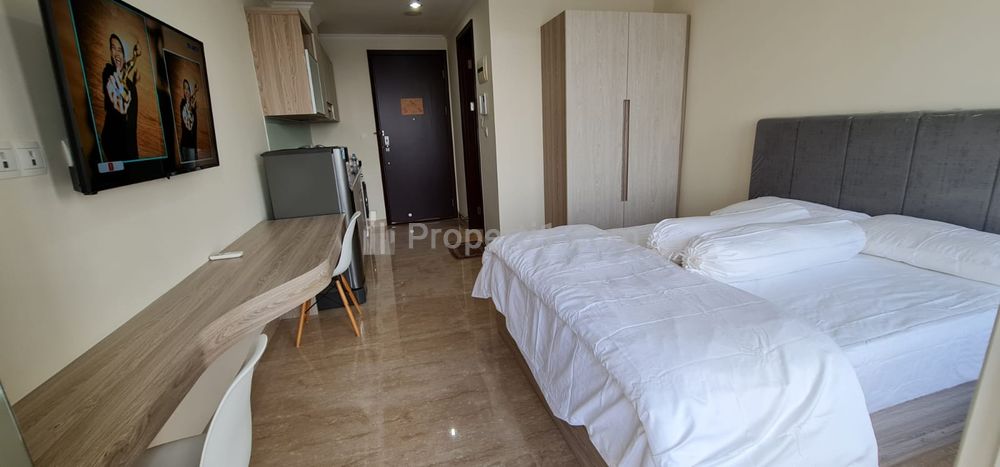 Disewakan Apartemen Menteng Park Cikini - Studio Full Furnished, dekat Taman Ismail Marzuki - Kode 0194