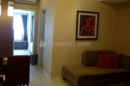 Jual Apartemen Cosmo Terrace Thamrin City - 1 Bedroom Full Furnished, dekat Grand Indonesia - Kode 0190