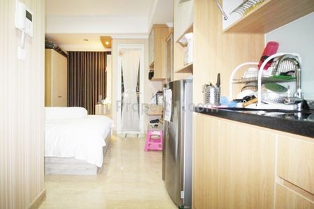 Jual Apartemen Menteng Park di Jakarta Pusat - Studio Full Furnished, dekat Taman Ismail Marzuki - Kode 0192