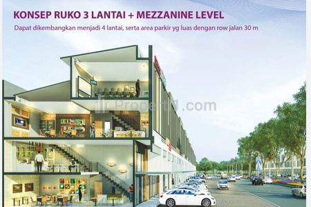 Dipasarkan Ruko New Westfield + Mezzanine di Grand Wisata Bekasi