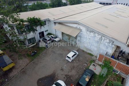 Jual Murah Hitung Tanah Saja Gudang dan Kantor Siap Pakai di Sunter Jakarta Utara - Luas Tanah: 3.675 m2