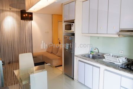 Sewa Apartemen Sudirman Park Type 2 Bedroom Full Furnished, dekat Citywalk Sudirman dan Satrio - Kode 0220