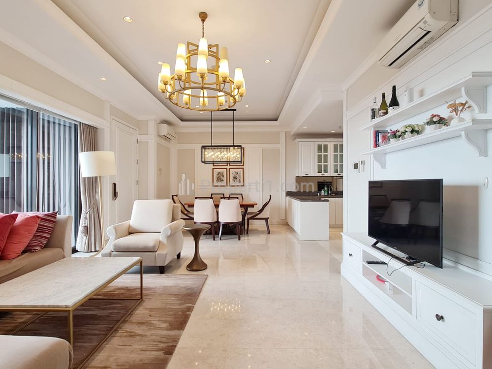 Jual Cepat Apartemen 1Park Avenue Jakarta Selatan  2+1 BR Furnished 146m2 Best Unit and Price