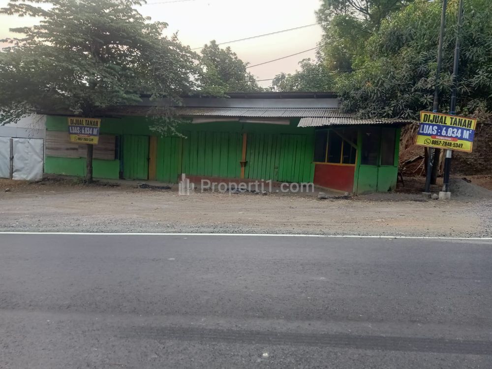 Dijual Tanah Luas 6034 m2 di Pinggir Jalan Alternatif Jonggol, Cikalong Kulon, Kabupaten Cianjur