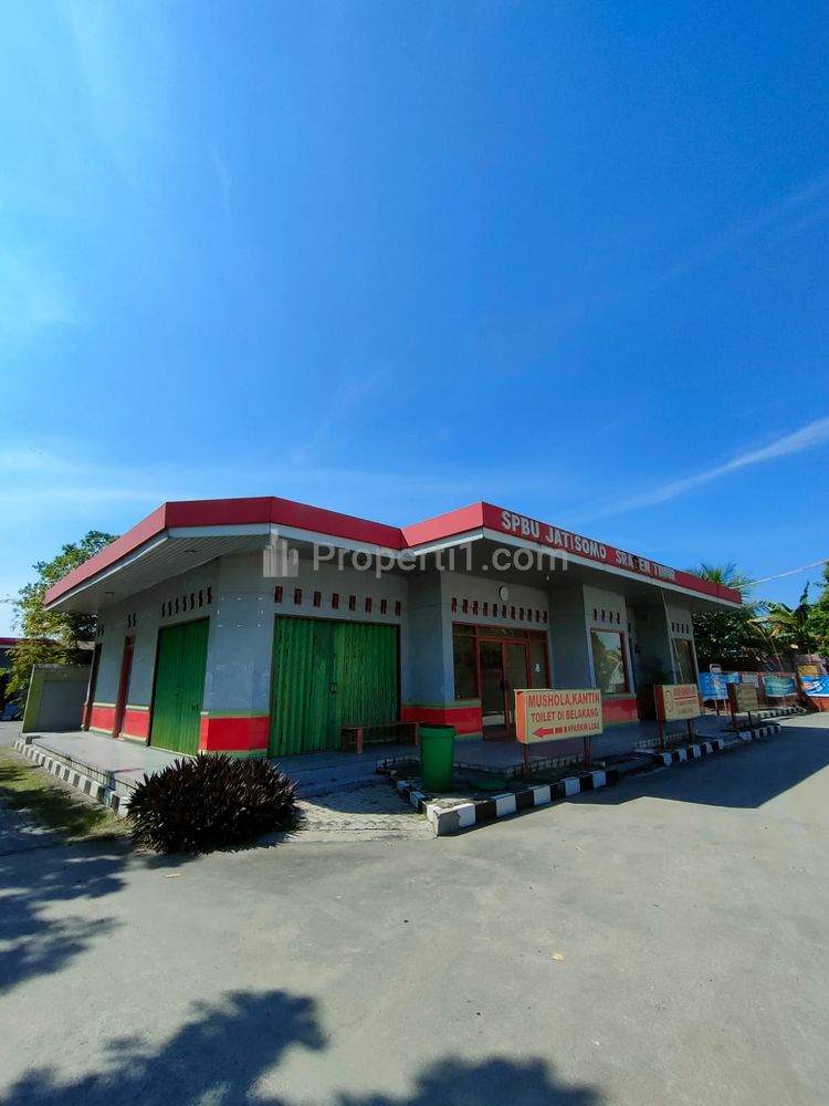 Dijual Tanah beserta SPBU di Sambungmacan Sragen