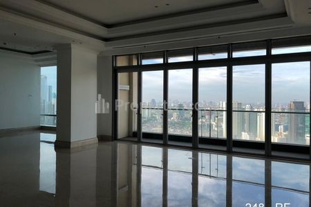 Jual/Sewa Apartemen Raffles Residence Jakarta Selatan - 4+1 BR Semi Furnished