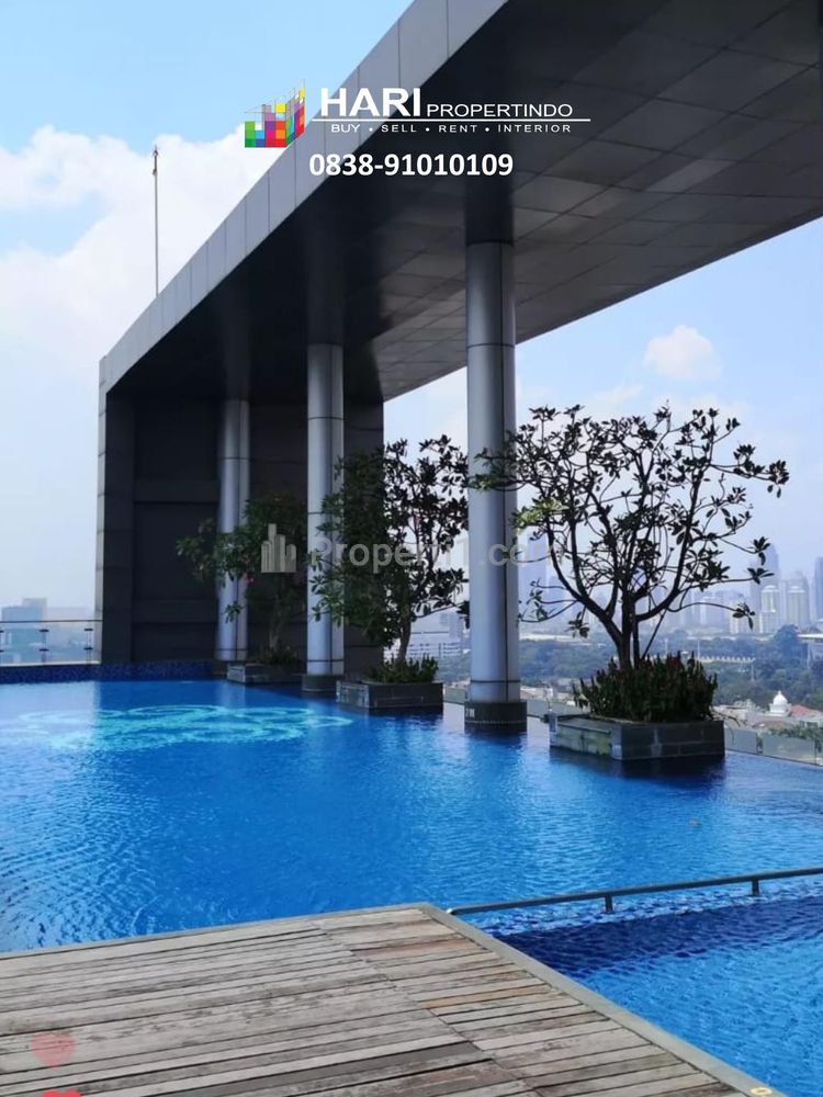 For Rent Apartment Four Winds Permata Hijau - 3BR Semi Furnished, Close to Senayan City, Railway Station Palmerah / Shelter Busway