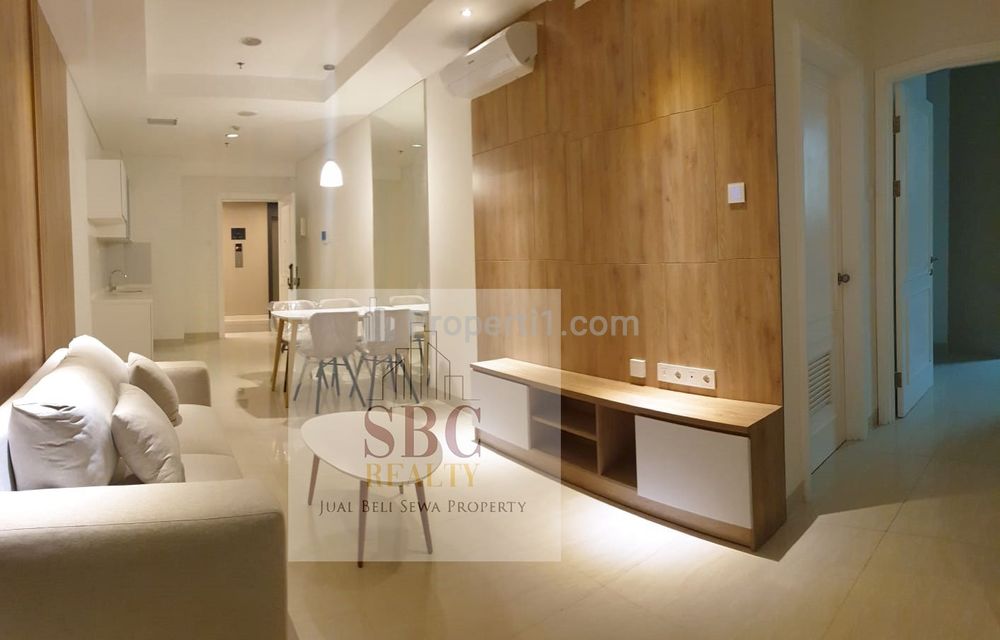 Sewa Apartemen Grand Madison Residence Tipe 2BR+ Furnished View Bagus