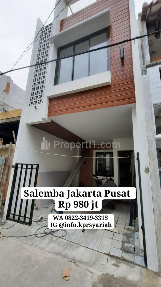 Jual Cepat Rumah 2 Lantai Strategis di Percetakan Negara Salemba Jakarta Pusat