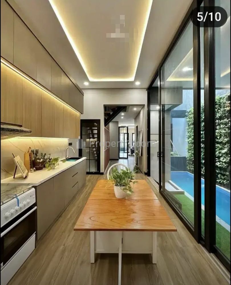 Dijual Rumah Model Minimalis Industrial Brand New di Pondok Indah Jakarta Selatan