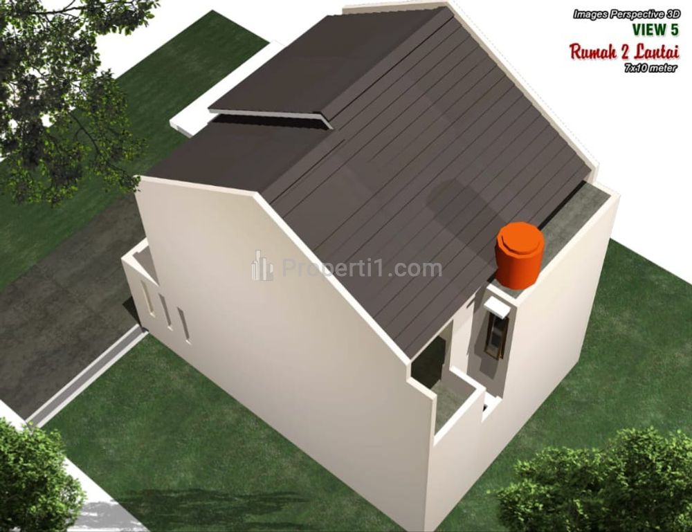 Dijual Rumah 2 Lantai dekat Bintaro dan Stasiun Jurangmangu